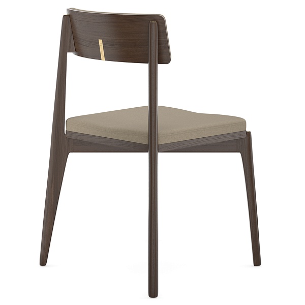 Стул рогожка Latitude Aska венге-бежевый