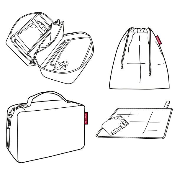 Сумка-органайзер Reisenthel Babycase black