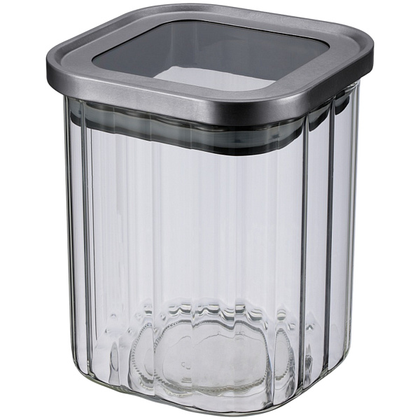 Банка для сыпучих продуктов Regent inox Linea Desco 0,7л
