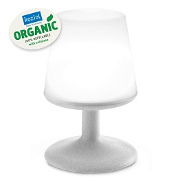 Лампа настольная Koziol Light To Go organic серый