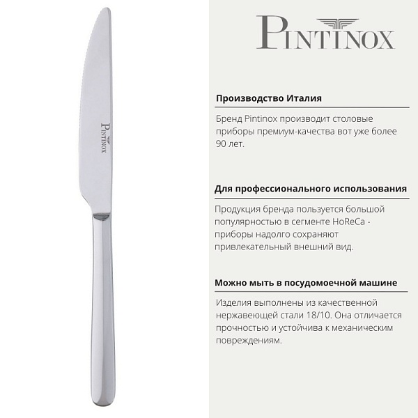 Нож десертный Pintinox Sky