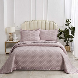 Комплект покрывало и наволочки 160 х 220 см Sofi de Marko Роксалана чайная роза