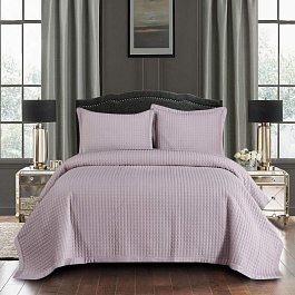 Комплект покрывало и наволочка 160 х 220 см Sofi de Marko Лоретта пудра