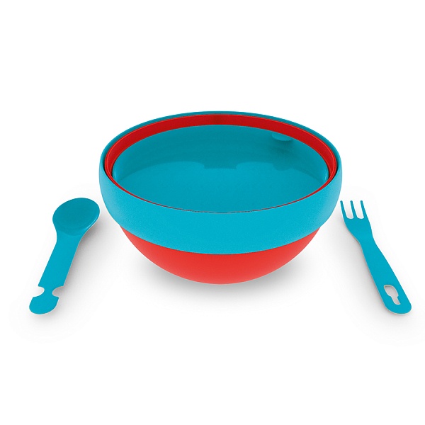 Ланч-бокс для салатов Guzzini Zero Chilled красный