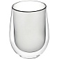 Набор стаканов с двойными стенками 300 мл Magia Gusto Benvenuto 6 шт серый