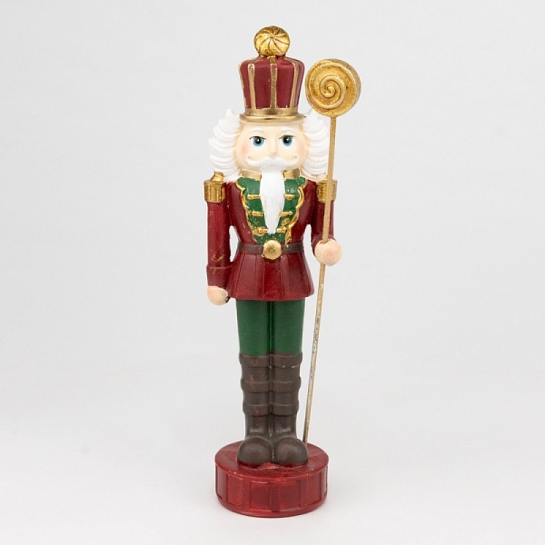 Сувенир Щелкунчик 5,5 x 4 x 16 см Азалия красный