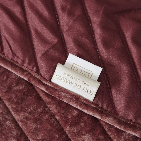 Комплект покрывало и наволочки 240 х 260 см Sofi de Marko Фернанд терракот