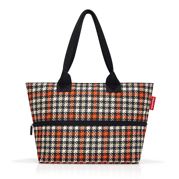 Сумка shopper e1 glencheck red