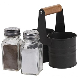 Набор для соли и перца на подставке Excellent Houseware