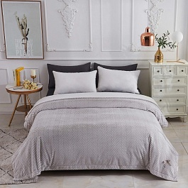 Плед 220 х 240 см Sofi de Marko Флоренс серый