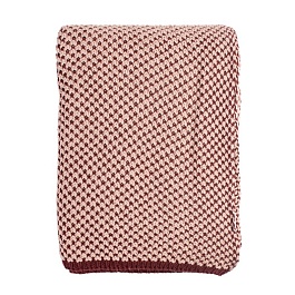 Плед двухцветный из хлопка Tkano Essential 180х130 см