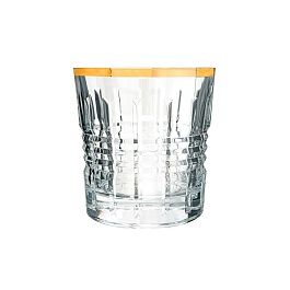 Набор низких стаканов 320 мл Cristal D'Arques Rendez-Vous Gold 6 шт