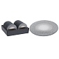 Тарелка 20 см Excellent Houseware серебряная
