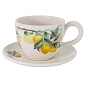 Пара чайная 350 мл Ceramica Cuore "Lemon" керамика