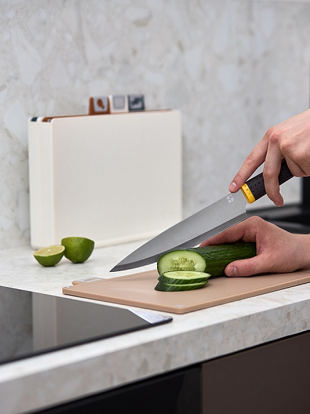 Набор разделочных досок с держателем Smart Solutions Cut&Store