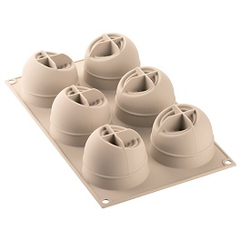 Форма для приготовления пирожных 18 х 34 см Coccola Silikomart Силиконовая