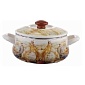 Кастрюля эмалированная 2,2л Тоскана