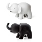 Диспенсер для скотча Qualy Elephant чёрный