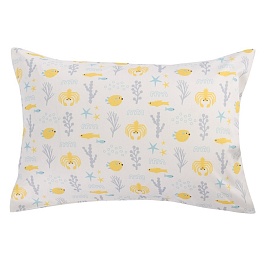 Наволочка из сатина с принтом Oceania World 50 х 70 см Tkano Tiny World