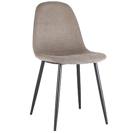 Стул breeze, шенилл, серо-коричневый