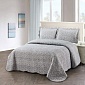 Комплект покрывало и наволочки Sofi de Marko Пэчворк №42 серый