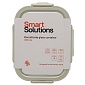 Контейнер стеклянный 370 мл  Smart Solutions светло-бежевый