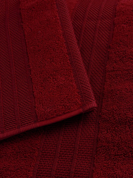 Полотенце 70 х 140 см Sofi de Marko Irma бордовый