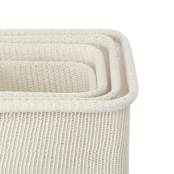 Набор из 4-х корзин для хранения Bergenson Bjorn Sustainable collection молочный
