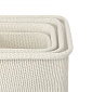 Набор из 4-х корзин для хранения Bergenson Bjorn Sustainable collection молочный
