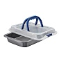 Противень глубокий с крышкой 36,5 х 24,7 х 4,7 см Regent inox Easy