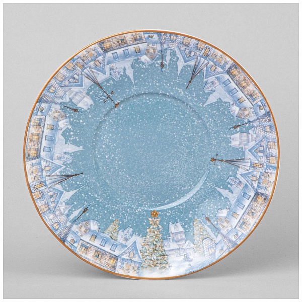 Пара чайная 300 мл Lefard Снежная королева голубая