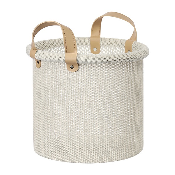 Корзина для хранения 27 х 25 см Bergenson Bjorn Sustainable collection молочная