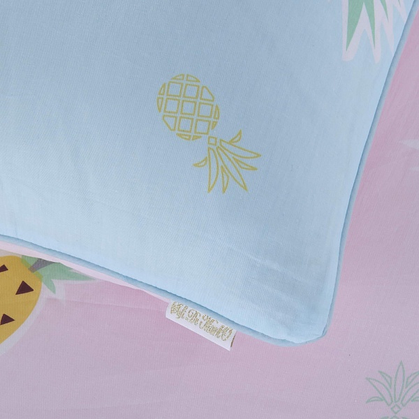 Комплект постельного белья детский Sofi de Marko Ананасик голубой