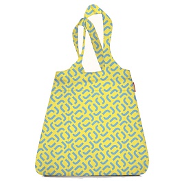 Сумка складная mini maxi shopper signature lemon
