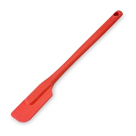 Лопатка половинчатая из силикона Mastrad красный