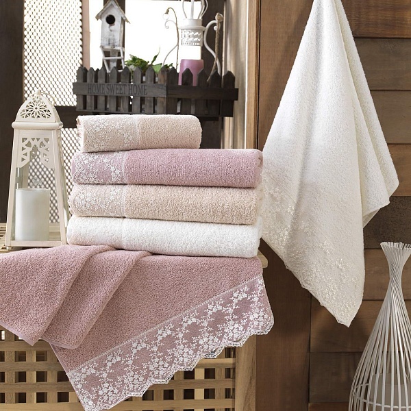 MONIKA (пудра) 50х90 Полотенце