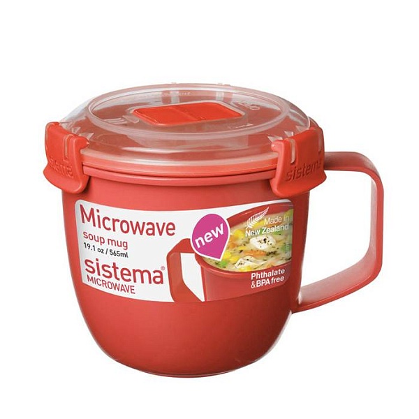Кружка суповая 565 мл Sistema Microwave