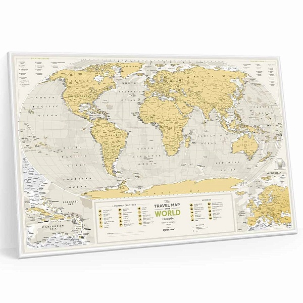 Карта Travel Map Geography World