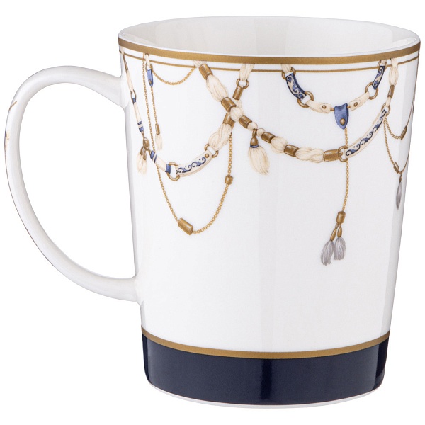 Кружка 400 мл Lefard Horse Club белая