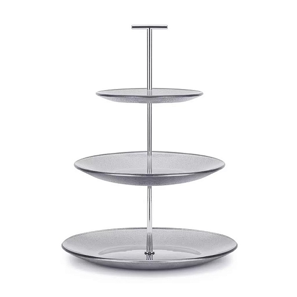 Блюдо 3х-ярусное 30 см Excellent Houseware в ассортименте
