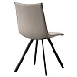 Стул tristan, серый, велюр