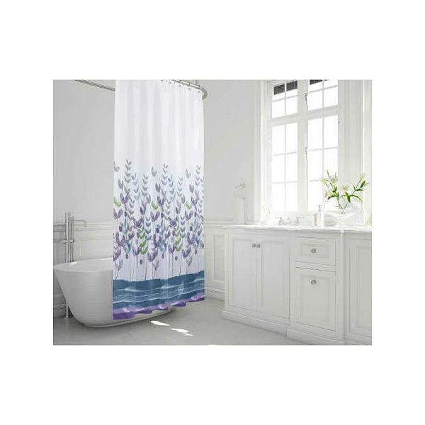 Штора д/ванн 180х200 см Ветви
