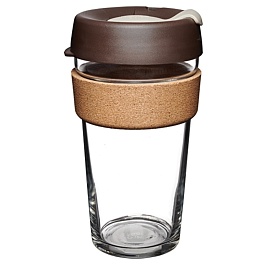 Кружка KeepCup Brew cork 450 мл almond