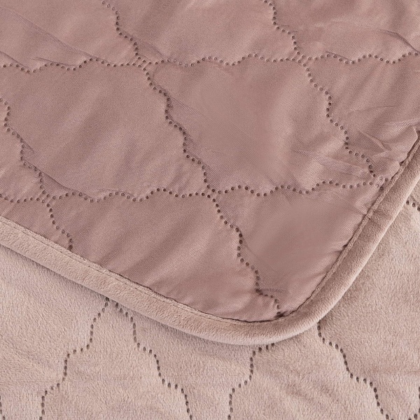 Деметра (пепел роза) Покрывало 240х280