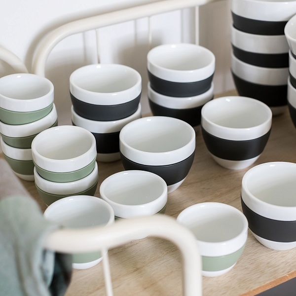 Чашка для латте 300 мл Koziol Aroma чёрный