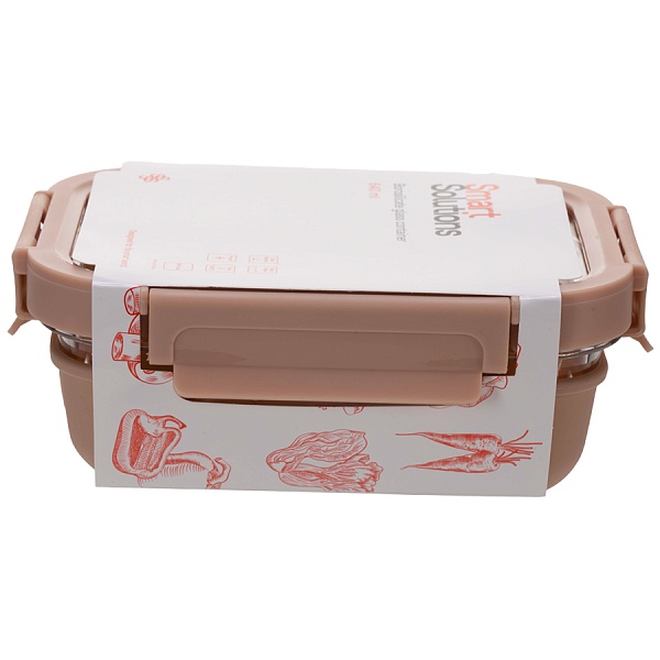 Контейнер для продуктов в чехле 1,05 л Smart Solutions бежевый