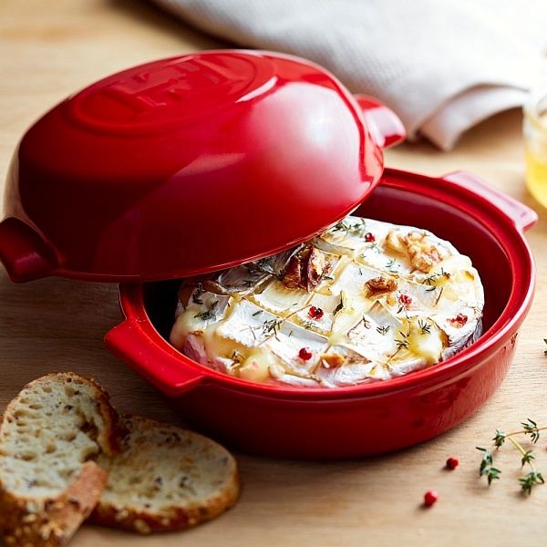 Форма для запекания с крышкой 19,5 х 17,5 см Emile Henry Гранат