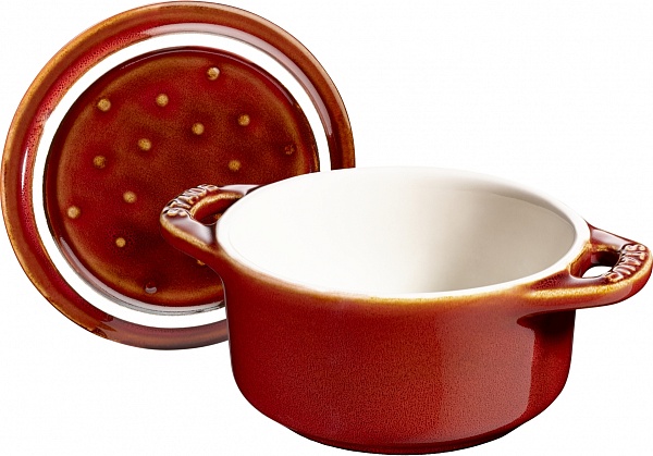 Мини-кокот керамический 200 мл Staub Ceramique красный