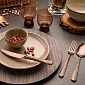 Набор столовых приборов Herdmar Oak Chocolate 24 предмета
