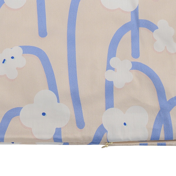 Комплект постельного белья с принтом Полярный цветок 150 x 200 см Tkano Scandinavian Touch сиреневый